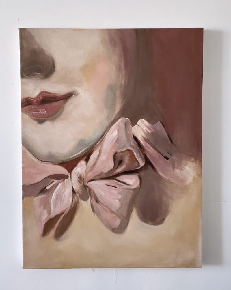 On the threshold of spring (Pink Bow)