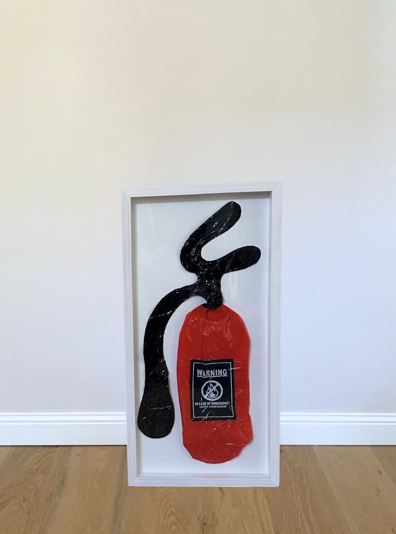 Fire extinguisher (L)